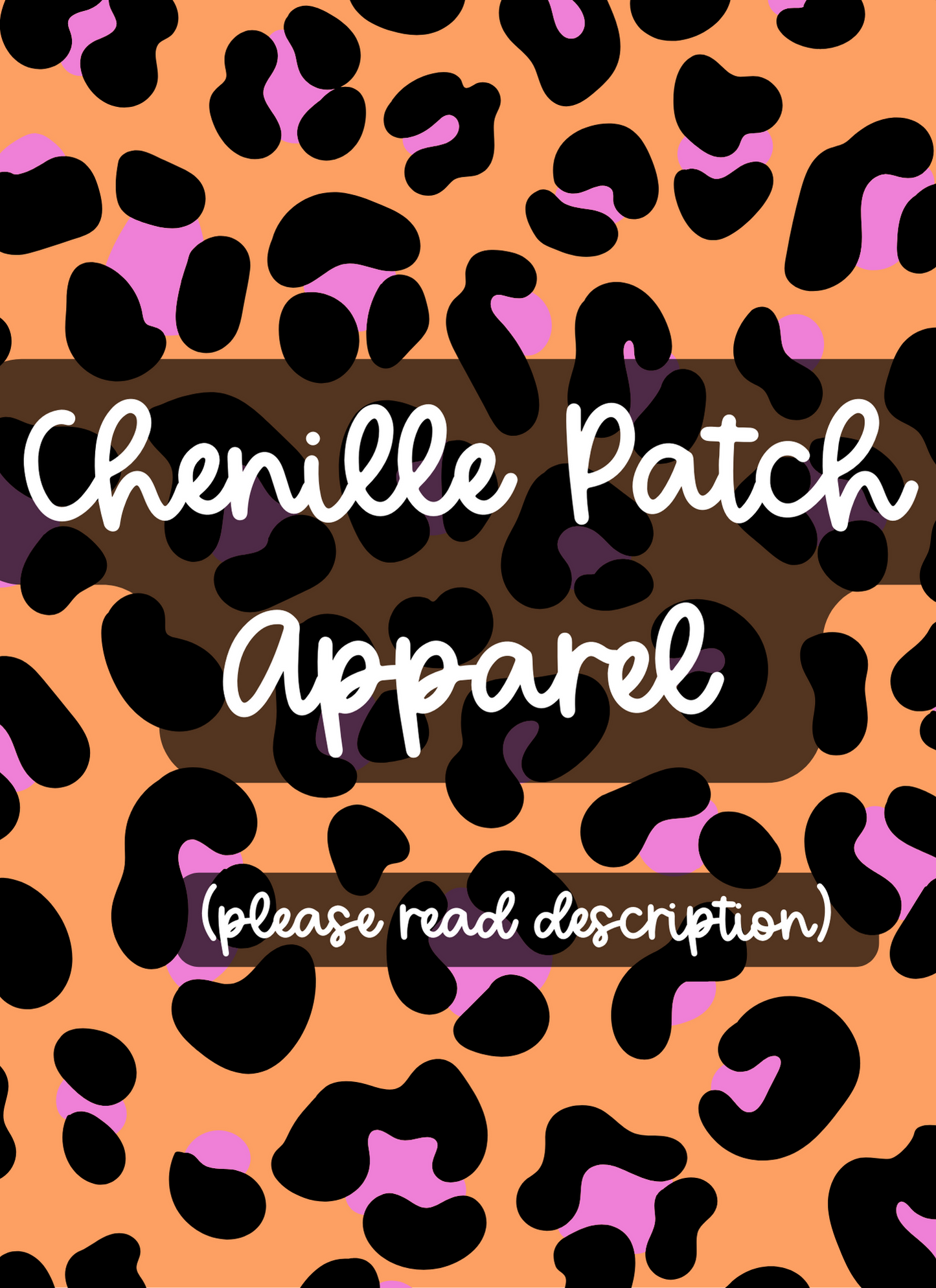 Chenille Patch Apparel